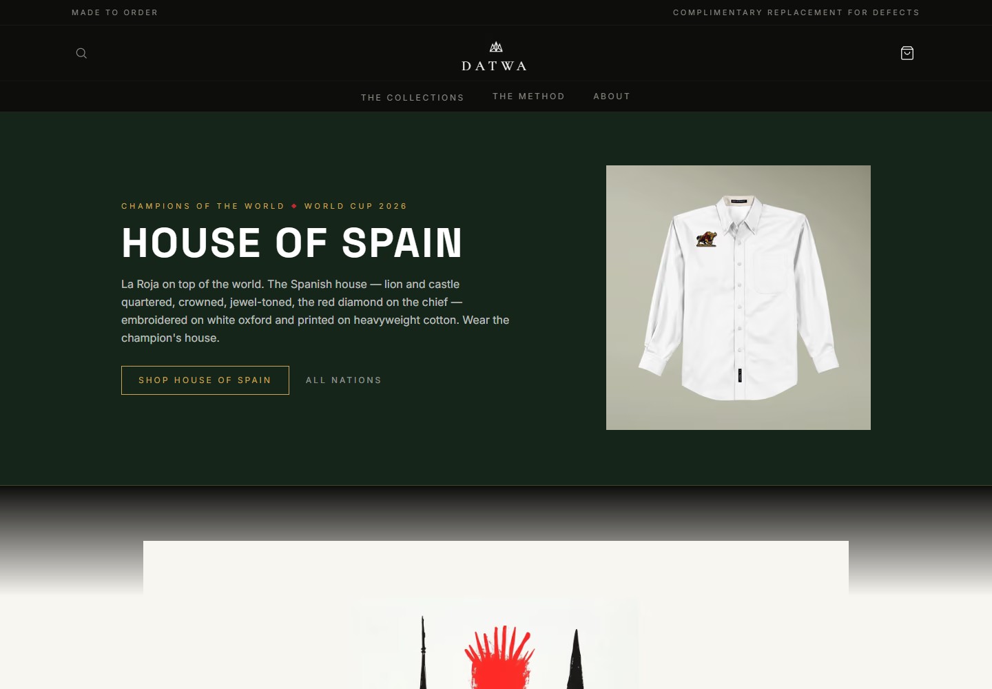 DATWA public storefront and graphic apparel