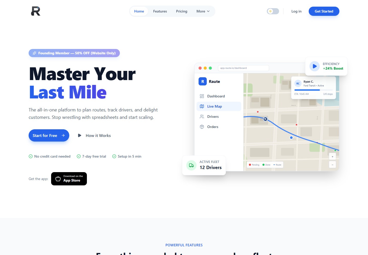 Raute delivery software public website
